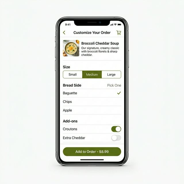 Customize Your Order