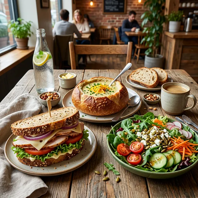Panera Bread full menu