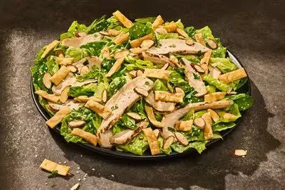 Half Asian Sesame Chicken Salad