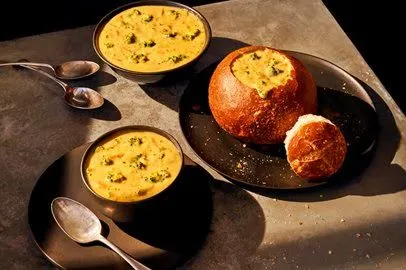 Broccoli Cheddar Soup - Group