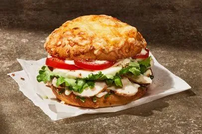 Chicken Roma Asiago Bagel Stack