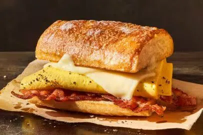 Ciabatta Bacon, Egg & Cheese Sandwich