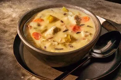 Cream of Chicken & Wild Rice Soup
