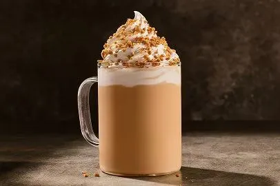 Crème Brûlée Latte