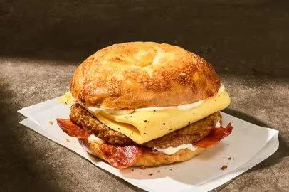 Farmhouse Duo Asiago Bagel Stack