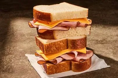 Kids Ham & Cheese Sandwich