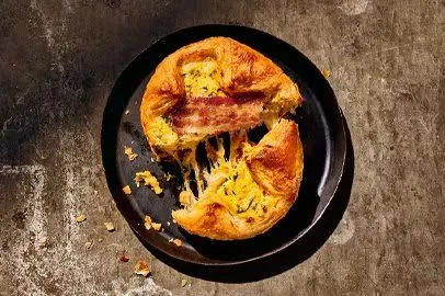 Spinach & Bacon Soufflé