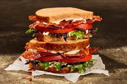 Half Tomato Basil BLT